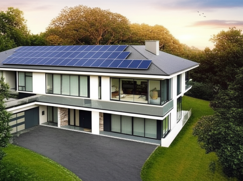 Luxury Home Solar System